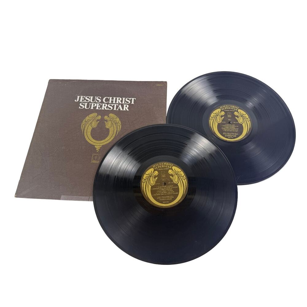 Jesus Christ Superstar 2LP Record 1970 First Pressing Decca Rock Opera 33RPM VG+